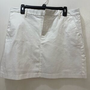 Tommy Hilfiger White Skirt